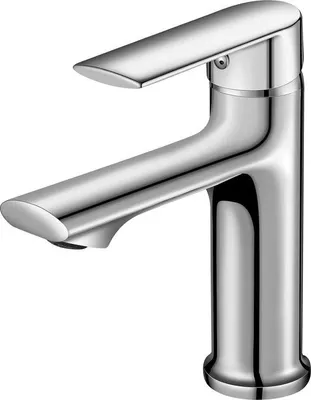 Immagine prodotto di Pompa di scarico per bagno, miscelatore cromato, inclinato di 15°, per tutti i lavabi