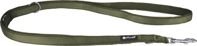 Produktbild von Petlando Führleine Mesh verstellbar 3 m olive Hundeleine Leine Hund Größe M