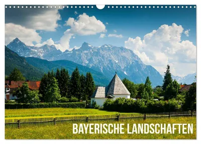 Produktbild von Bayerische Landschaften (Wandkalender 2027 DIN A3 quer), CALVENDO Monatskalender