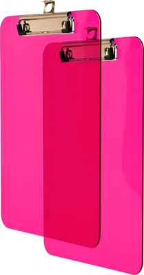 Immagine prodotto di Lavagna con clip in metallo A4 rosa