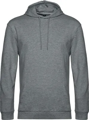 Produktbild von Männer mit Kapuze - B&C #HOODIE - heather mid grey - Größe S