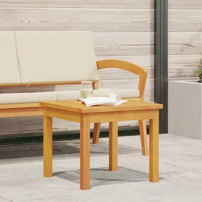 Immagine prodotto di Maison Exclusive - Tavolino ausiliario in legno massello di acacia, finitura naturale a olio