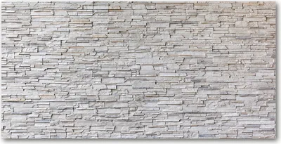 Produktbild von Tulup Glas-Bild -140x70- Wandkunst Dekorative Wand für Küche & Wohnzimmer - Sonstige - Steinmauer - Beige