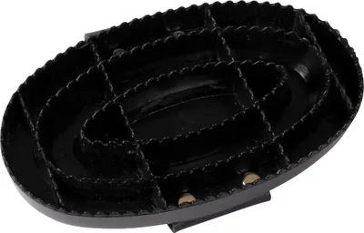 Produktbild von ELDORADO Hartplastikstriegel - schwarz