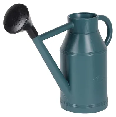 Gießkanne Lyon, grün, Metall, 6 Liter
