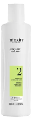 Immagine prodotto di NIOXIN - Sistema 2 - Balsamo rinforzante per capelli e cuoio capelluto - Capelli naturali per la caduta avanzata - Niacinamide (300ml)