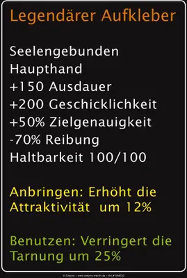 Produktbild von Gaming - Sticker - Legendärer Aufkleber