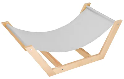 Productafbeelding van Dierenbed - Hondenligstoel -  Houten -  Kat - Hond - 70x40 cm - 120 KG