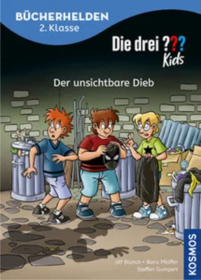 Obrázok produktu pre Die drei ??? Kids, Bücherhelden 2. Klasse, Der unsichtbare Dieb