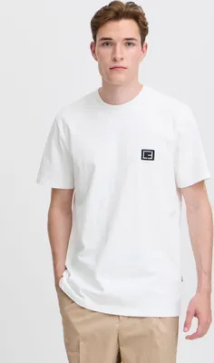 Produktbild von Casual Friday CFTHOR Herren T-Shirt Kurzarm Shirt 100% Baumwolle Logostickerei Rundhals regular fit