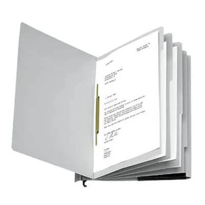 Produktbild von dots 100570037 5x Personalhefter Karton lichtgrau