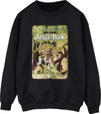Produktbild von Jungle Book - Sweatshirt für Damen BI1982 (M) (Schwarz)