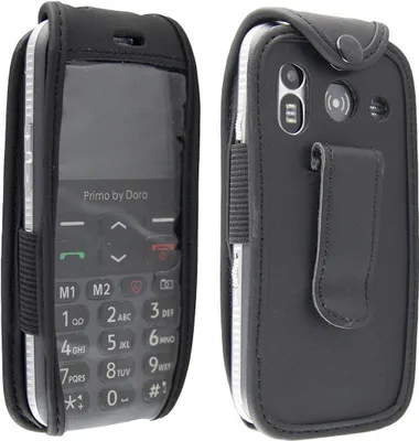 Zdjęcie produktu dla Ledertasche mit Gürtelclip für Doro 218/368