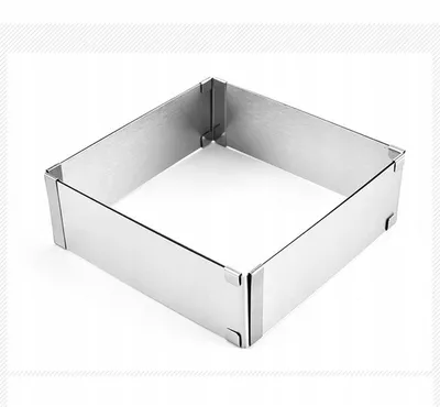 Produktbild von Szron Regulowana Prostokątna Tortownicą do Ciasta 15-28cm