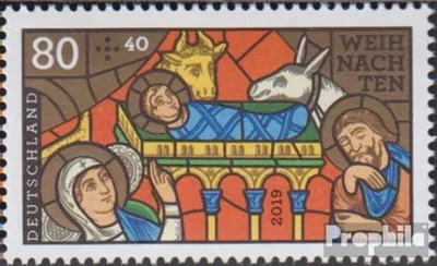 Produktbild von Briefmarken BRD 2019 Mi 3495 (kompl.Ausg.) gestempelt Weihnachten