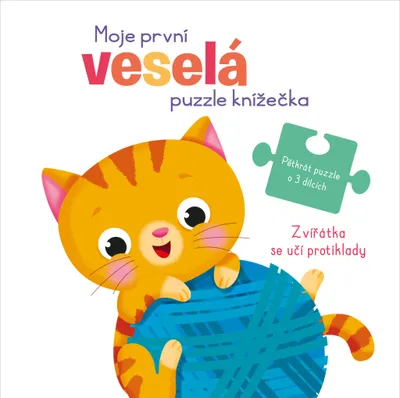 Immagine prodotto di Moje první veselá puzzle knížečka Zvířátka se učí protiklady | kolektiv