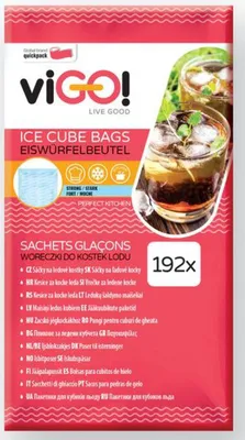 Obrázek produktu pro Vigo Sáčky Na Ledové Kostky Vigo! 8X24 Kostek_Extutc