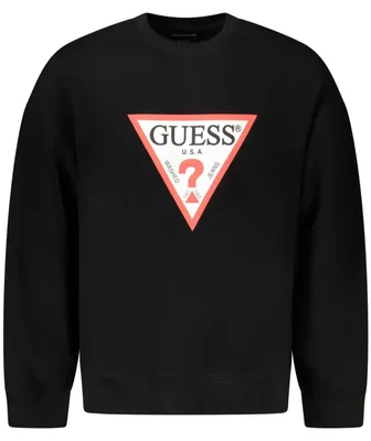 Produktbild von GUESS JEANS Herren LANGARM-SWEATSHIRT Schwarz M4YQ21K9V31_NEJBLK : Größe - S Größe: S