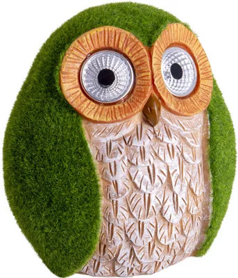 Image de Lampe de décoration solaire Hibou