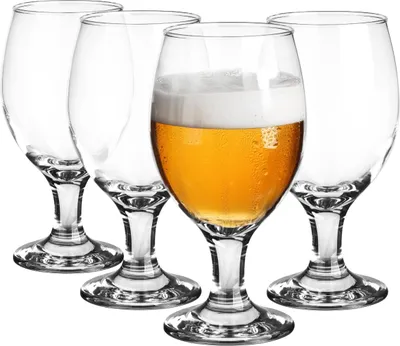 Produktbild von GLASMARK® Pintgläser 4-Set 360ml Große (max. 410ml) 4 Stück Biergläser Bierglas Pilsgläser Pint Glas Bierkrüge - Hochwertige Qualität