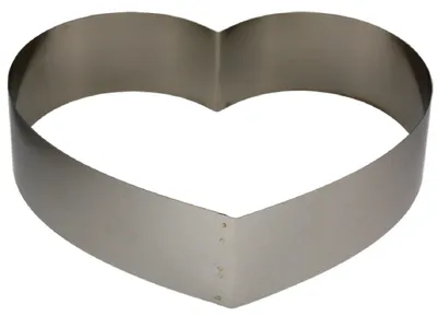 Produktbild von LARES - Motivbackform Herz - Größe ca. 28cm, rostfreier Edelstahl - 6004