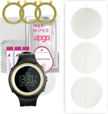 Produktbild von apgo 3 Stück Schutzfolie, Matt, kompatibel mit Sunroad FR800NB Smartwatch, Hydrogel Displayschutzfolie mit Positionierhilfe, Displayfolie, robust und kratzfest