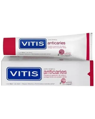 Immagine prodotto di Vitis | Dentifricio - Dentifricio anticarie - 100 Ml - Idrossiapatite - Rigenerazione - Protezione dei denti