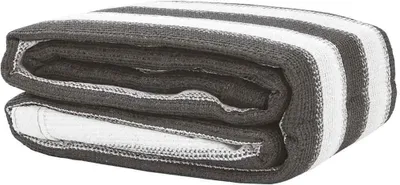 Produktbild von Zeltteppich 200x200 cm Anthrazit und Weiß