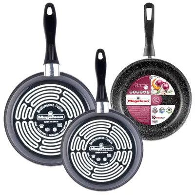 Obrázok produktu pre Sada hrncov Magefesa K2 (24/26/28 cm), sivá