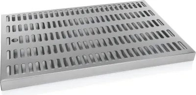Zdjęcie produktu dla Tacka ociekowa, 44 x 27,5 x 3 cm, stal nierdzewna