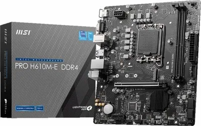 Image de MSI - Carte Mère - PRO H610M-E DDR4