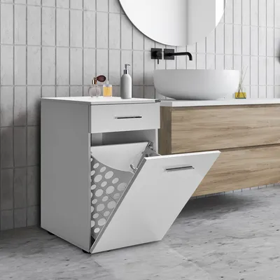 Zdjęcie produktu dla Skye Decor, Adr-611-Pp-1, szafka, szafka wielofunkcyjna, biały, 52 x 83 x 38 cm