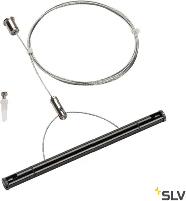 Produktbild von SLV 1002697 TENSEO Drahtseilabhängung schwarz