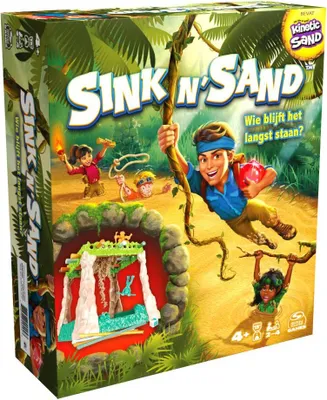 Obrázok produktu pre Spin Master Sink N' Sand - Akčná hra s kinetickým pieskom - Stolová hra - od 4 rokov