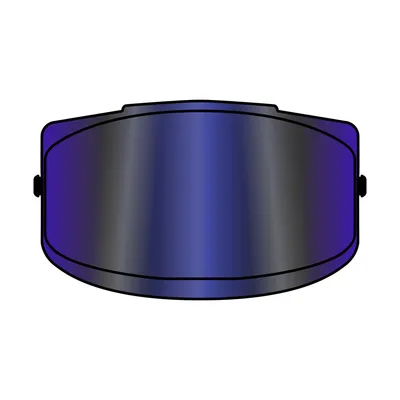 Immagine prodotto di Visierino Blu Specchiata Casco Airoh H.20 / Hunter