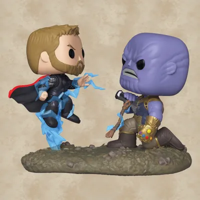 Produktbild von Marvel Avenders Infinity War - Thor Vs. Thanos 707 - Funko Pop! - Vinyl Figur