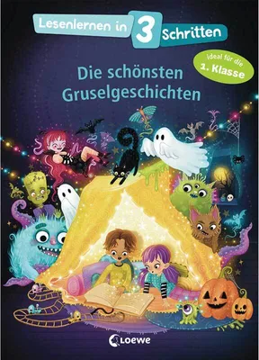 Obrázek produktu pro Lesenlernen in 3 Schritten - Die schönsten Gruselgeschichten