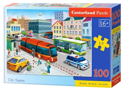 Produktbild von Castorland B-111183, 100 Stück(e), Fahrzeuge, 6 Jahr(e)
