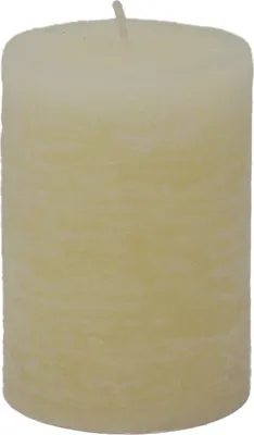Produktbild von Rustik Kerze Stumpenkerze Creme 100 X 70 mm ca. 40 Stunden Brenndauer