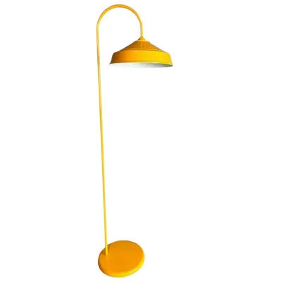 Produktbild von Gelbe Stehlampe E27, Dekorativ, Modern, aus Metall
