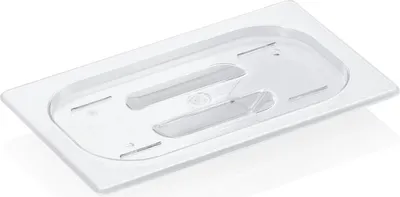 Produktbild von GN Deckel 1/4 GN 96 Black, transparent, Polycarbonat