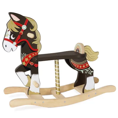 Productafbeelding van Le Toy Van, schommelpaard, 1 stuk, 0 stukken, hout, meerkleurig