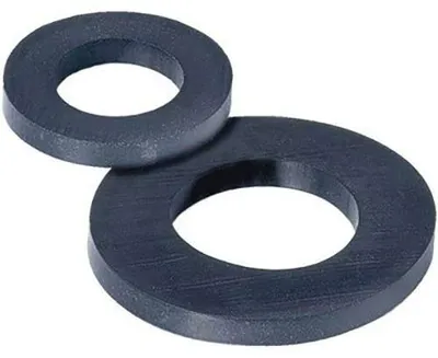 Breite Gummidichtung, 10 Stück, 1 1/2", NBR70, flach