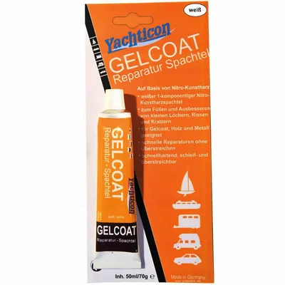 Produktbild von Yachticon Gelcoat Reparatur Spachtel weiß 70 g 105030504600000