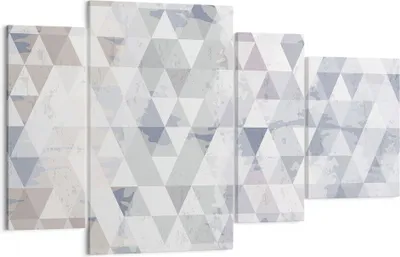 Produktbild von Bild auf Leinwand - Leinwandbild - Abstraktion modern - 120x70cm - Wand Bild - Wanddeko - Leinwanddruck - Bilder - Kunstdruck - Wanddekoration - Leinwand bilder - Wandkunst - DL120x70-4075