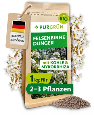 Produktbild von Purgrün -Felsenbirne-Dünger 1 kg