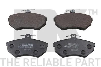 Produktbild von NK Bremsbeläge Satz Vorne Bremsklötze für VW GOLF III (1H1) 229968
