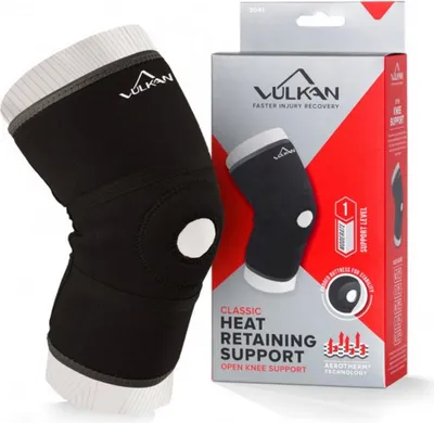 Immagine prodotto di Vulkan - Ginocchiera "Classic 3041", neoprene CS950 (L) (Nero)