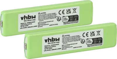 Produktbild von vhbw 2x Akku kompatibel mit Sony D-E888, D-E905, D-E999, D-EJ01, D-EJ1000, D-EJ2000, D-EJ915, D-EJ925 MP3-Player Musik Player (1200 mAh, 1,2 V, NiMH)
