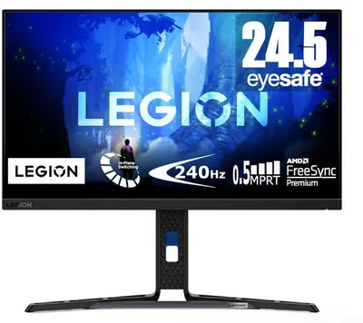 Zdjęcie produktu dla Lenovo Legion Y25-30, 62,2 cm (24.5"), 1920 x 1080 px, Full HD, LED, 4 ms, Czarny